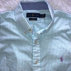 Mens Ralph Lauren LG long sleeve Slim Fit button
